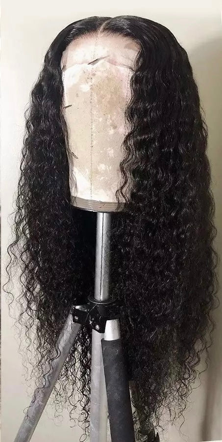 Curly HD lace frontal wig