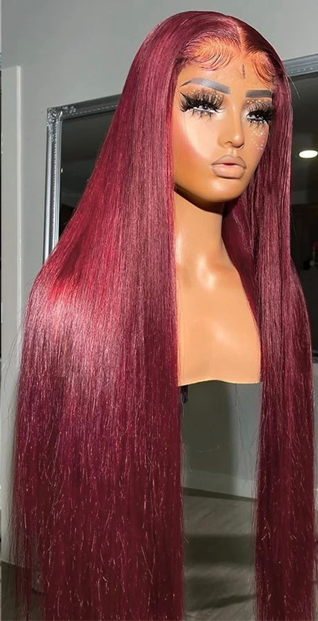 99j Burgundy 13x4 lace front wig